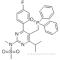 N- [5- (Difenilfosfinoilmetil) -4- (4-fluorofenil) -6-izopropilpirimidin-2-il] -N-metilmetansülfonamid CAS 289042-10-0